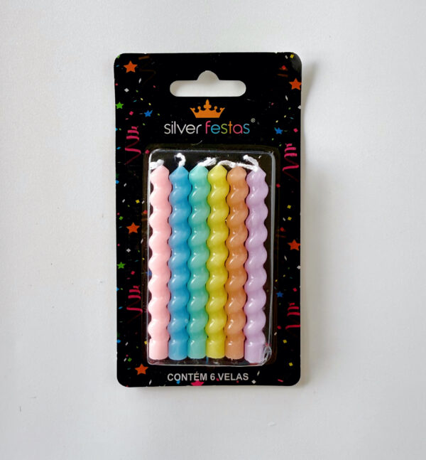 Vela Candy Color - Imagem 2