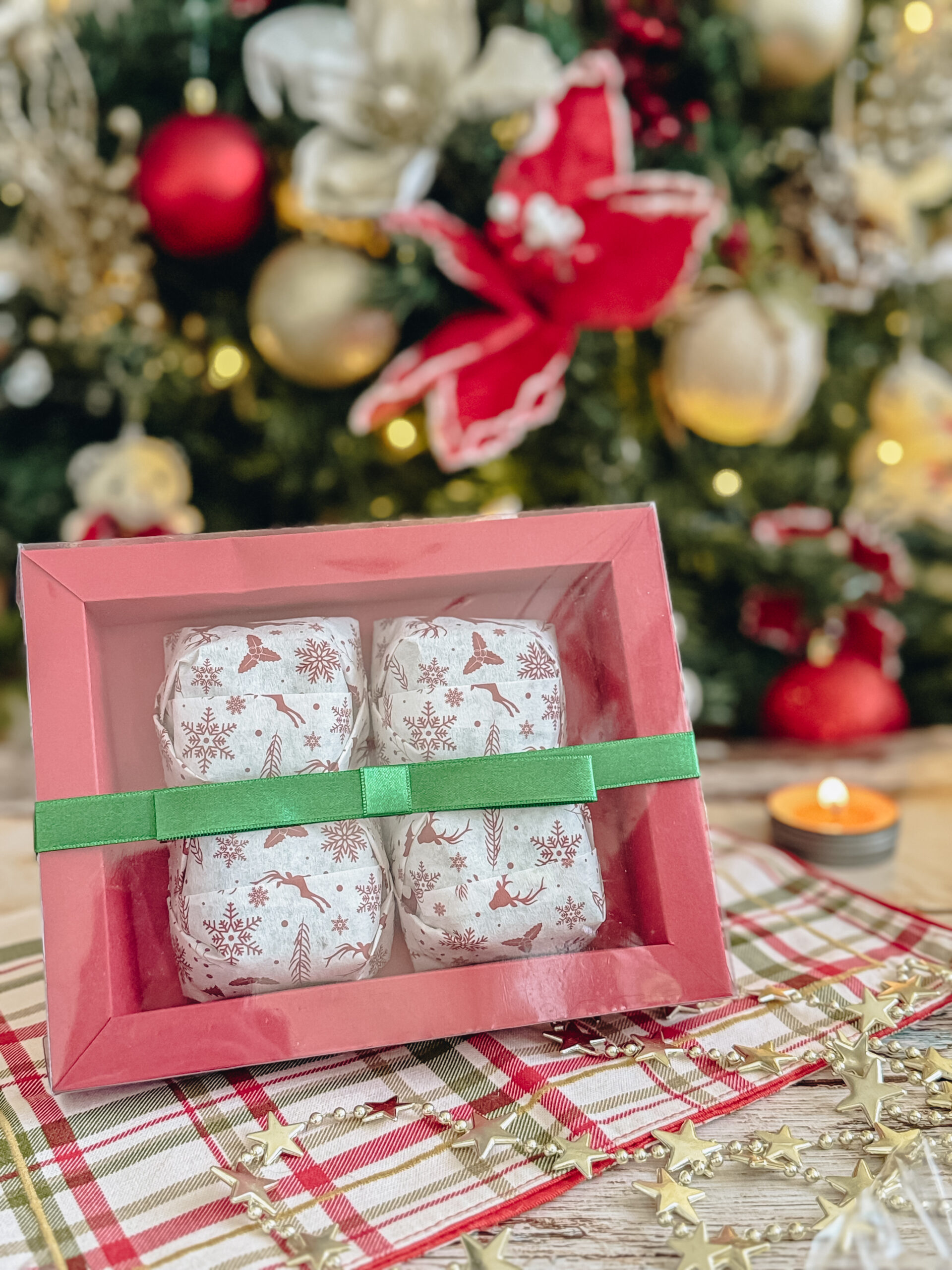 Caixa Especial de Brownies de Natal (4 unidades) - Imagem 2